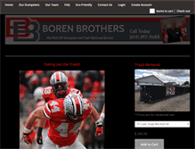 Tablet Screenshot of borenbrothers.com